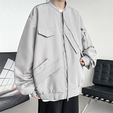 XZ213-JK6622-P88控108港风大码美式vibe高街潮牌立领飞行服夹克，男装夹克，星座213