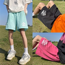 XZ612-K643-P35控49五色/夏季薄款沙滩裤速干裤彩色冰丝短裤13，男装牛仔裤，星座612