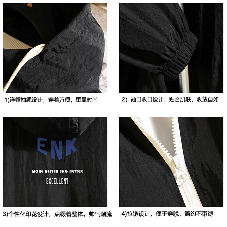 FS63120-P55薄款防晒衣男透气防紫外线钓鱼外套冰丝防晒服,男装夹克,电商A040A