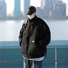 棉服外套男韩版潮流冬季保暖面包服2024新款ins宽松棉衣MF194-P80，男装棉衣，星座412-3