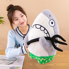 梦瑶玩具 鲨叉创意公仔