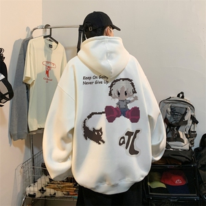 ！连帽圆领卫衣男装港风帽衫男 LM160-P35图片