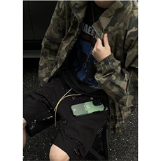 军绿色迷彩防晒服男夏季轻薄速干防晒衣痞帅冲锋衣夹克JY197，男装夹克，星座1116A（原606A-3）