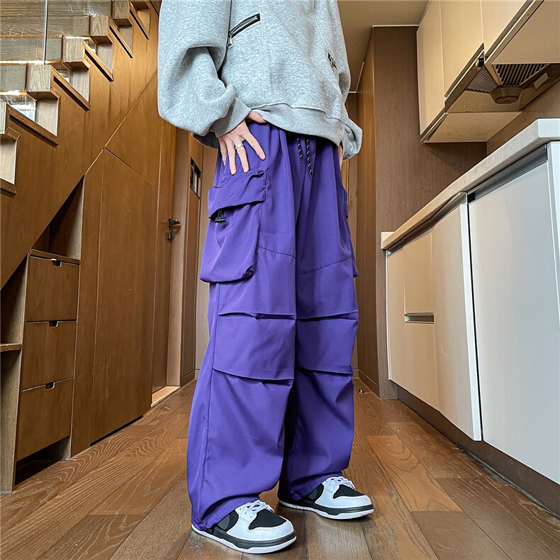 8XL-M刺绣冲锋裤男款大码春秋户外机能登山裤直筒阔腿裤KZ020P50,男装休闲裤,电商B312