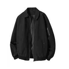 JK711-尺码M-3XL-P45-X90-美式飞行员夹克工装外套高短款棒球服，男装夹克，星座1811B