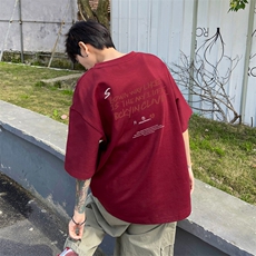 量大优供视频230g重磅纯棉短袖T恤男NT223-特P19控38，男装T恤，电商B367