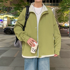 工装夹克男春秋季潮外套青少年美式复古上衣JK215-P73，男装夹克，星座308B-2