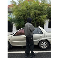 自制款现货拉链设计潮流ins夹克外套男JK086，男装夹克，星座910A