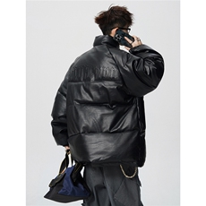 鳄鱼纹钢印字母大码M-5XL棉衣男MY77093P120控168抖音控198，男装棉衣，星座227-7