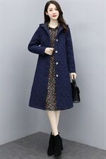 2020年冬季时尚潮流棉麻外套+碎花连衣裙两件套，女装套装/套裙，香水丽阁