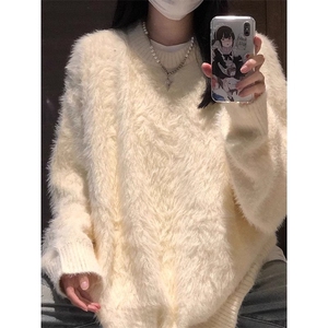 DD52TP48海马毛软糯毛衣男针织图片