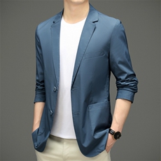 BF22602钱塘2020-2春秋新款中青年男士时尚休闲百搭西服P160，男装西服，钱塘207-2