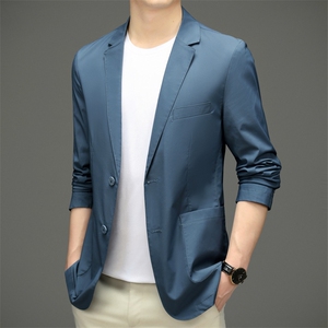 BF22602钱塘2020-2春秋新款中青年男士时尚休闲百搭西服P160图片