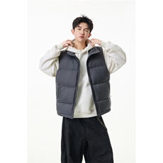 90%绒新标有报告短款宽松羽绒服马甲上衣Y981/P210现货，男装羽绒服，星座202