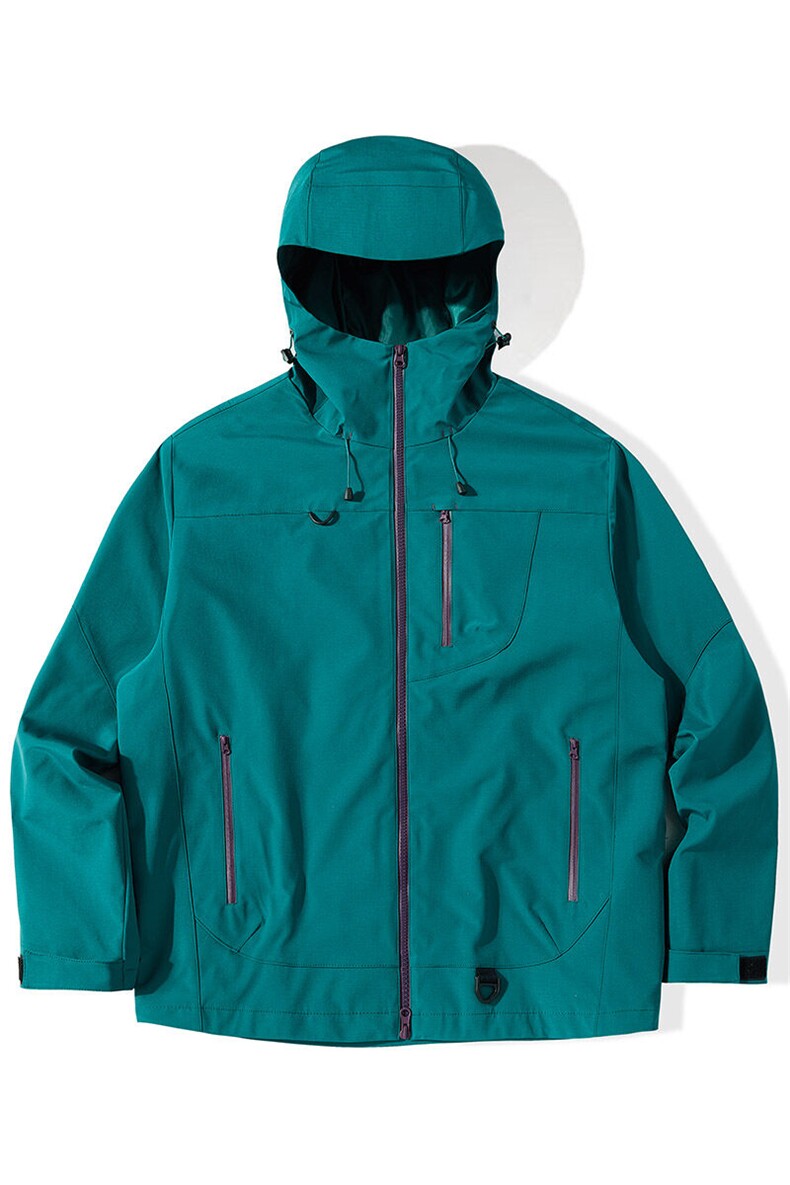 新款男女高品质户外登山服青少年学生冲锋衣夹克外套JK6633-P79,男装夹克,电商B306