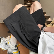 XZ809A/KKD01/P55/控68宽松设计感拉链休闲速干短裤，男装牛仔裤，星座809A(原222-1)