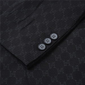 MJ2681男式秋季新款长袖简约高品西服休闲商务便服西装图片