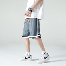 ！2024夏季新款男士百搭冰丝短裤宽松五分裤A161-D880-P25，男装休闲裤，电商A161-2