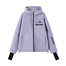 冬款户外加棉加厚单板双板防风防水连帽滑雪服男女同款HF66-P165，男装棉衣，电商A001-1