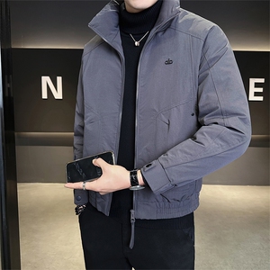 标50绒 店主风冬季男士立领新款羽绒服短款外套 B328-809-P185图片