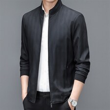 BJ22342钱塘2020-2中年男士春秋新款百搭商务休闲夹克外套P62，男装夹克，钱塘207-2
