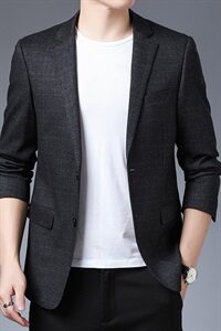 M20727钱塘2020-2秋冬男士高端商务休闲便服单西P160控价不低308图片