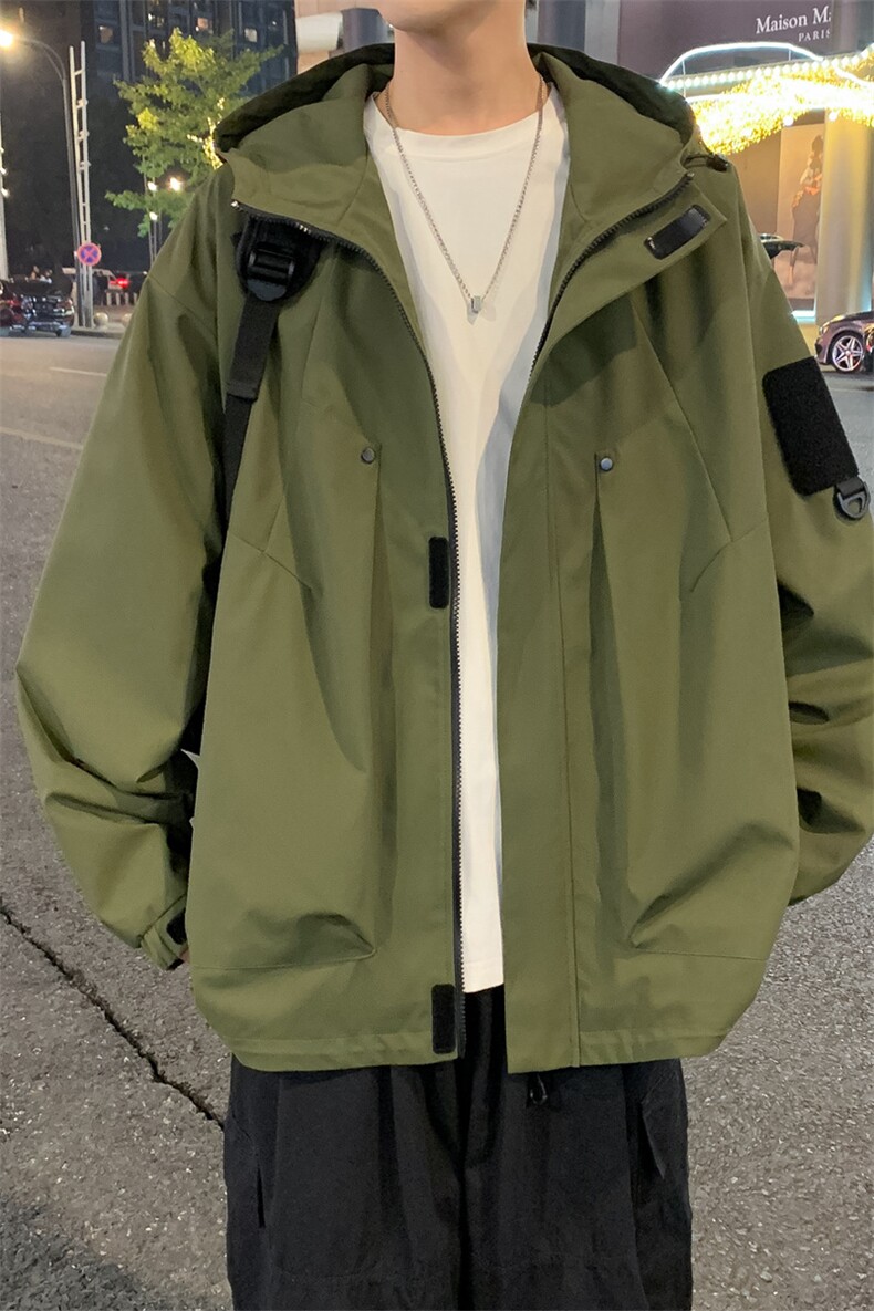 春季现货户外夹克男冲锋衣外套DSA157B-J111-P60,男装夹克,电商A157B