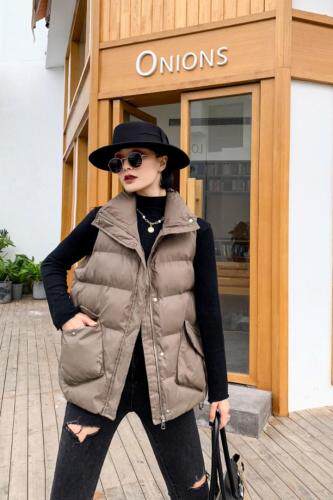 棉马甲，女装马夹，尚美风