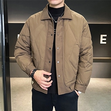 店主风冬季新款时尚潮流翻领休闲羽绒服外套男YR9887-P175，男装羽绒服，电商A413