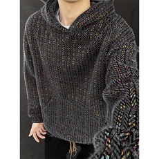 YK86120-P65聚酯纤维78.3%锦纶21.7%针织连帽卫衣男款秋冬款，男装卫衣，电商A086-1