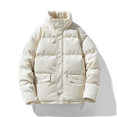 羽绒棉服男冬季休闲冬装潮牌加厚保暖灯芯绒外套男M0776-P105，男装棉衣，星座308B-2