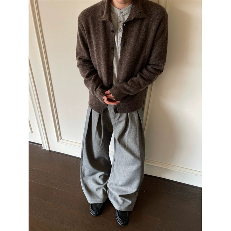 文艺百搭日系气质新款原宿开衫毛衣潮流ins时尚简约慵懒MD575,男装针织衫/毛衣,星座1116A（原606A-3）