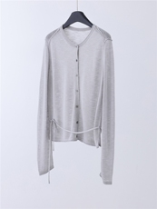 亲肤麻系绳开衫，女装针织衫/毛衣，优麦羊绒（原洪叶羊绒）