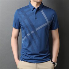 2023年春款男士上衣POLO长袖T恤P65图片