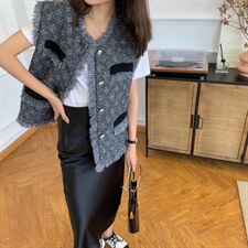 定制面料马甲，女装马夹，深度