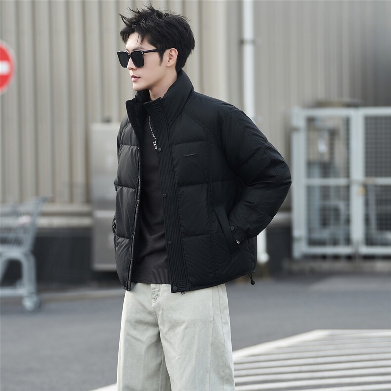 M-3XLB3539921P205黑PU2025冬羽绒服【标50控活动价298】,男装羽绒服,电商B353