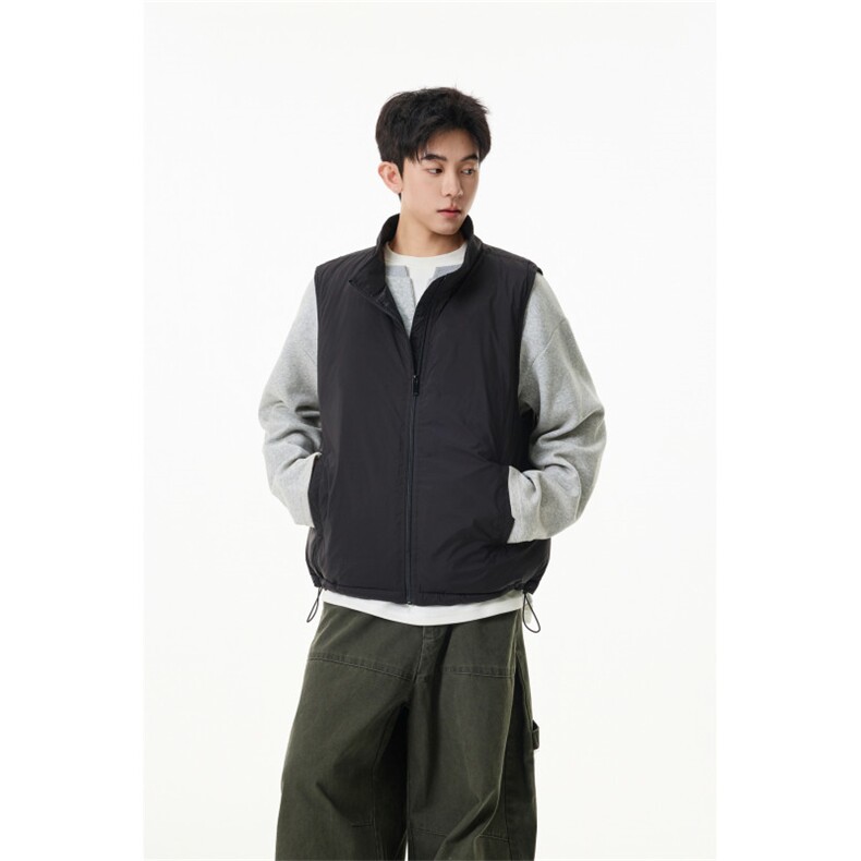 90%绒新标有报告短款宽松羽绒服马甲上衣Y996/P190现货,男装羽绒服,星座202