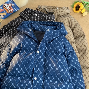 棉衣男女冬季羽绒棉服加厚棉袄宽松情侣面包服冬装外套潮MY846图片