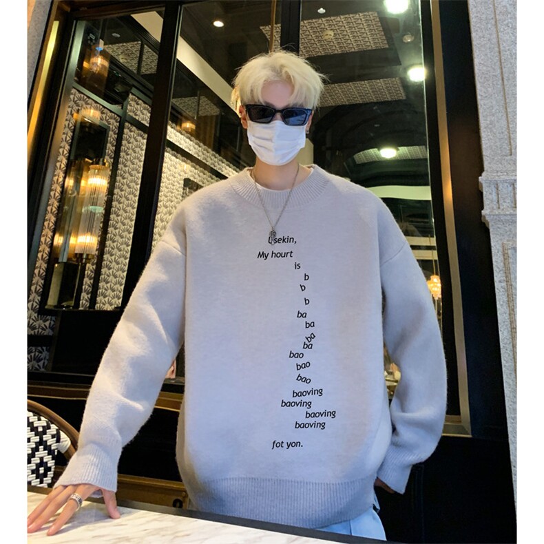 高质量！秋冬季半高领毛衣男加绒加厚线衣男针织衫男MY212-特p38图片