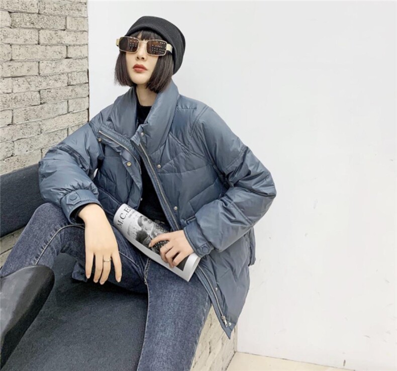 2020白鸭绒羽绒服，女装羽绒服，曼希野