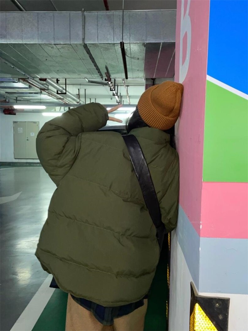 亮色羽绒服外套，女装羽绒服，Double Seven