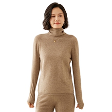 衫女纯色山堆堆领针织毛衣秋冬季高领上衣黑色内搭打底衫，女装羊毛衫，蚂蚁派对工厂直营店