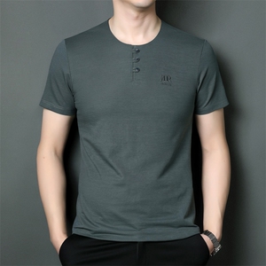 SQY9816男式2023年夏季新款T恤男短袖商务时尚休闲体恤男装P55图片