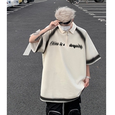 polo衫短袖t恤男夏季宽松休闲半拉链体恤衫XZ514-2-202487-P63，男装T恤，星座514-2(原B239)