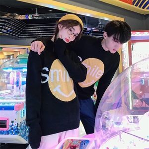女装类目甜美加厚情侣毛衫线衫半高领女士毛衣ins针织衫2806/图片