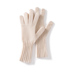 2025时尚百搭简约休闲平面手套，手套，绒朵羊绒