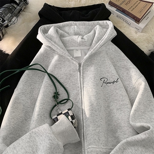 7个高点击 秋冬重磅开衫连帽套头卫衣X416B-1-WYJ970-P68控98图片