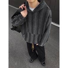 YK86123-P65聚酯纤维78.3%锦纶21.7%彩色针织毛绒卫衣男秋冬款，男装卫衣，电商A086-1