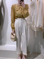 卷边九分西裤，其它，驿谷