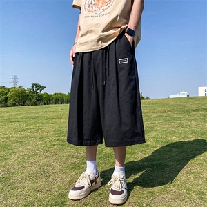 2023夏季七分裤宽松男夏天休闲裤子7分短裤DK1363-P45K68